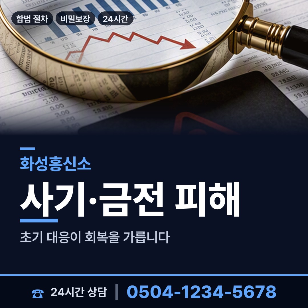 화성 동탄7동 전세사기조사 상담 안내